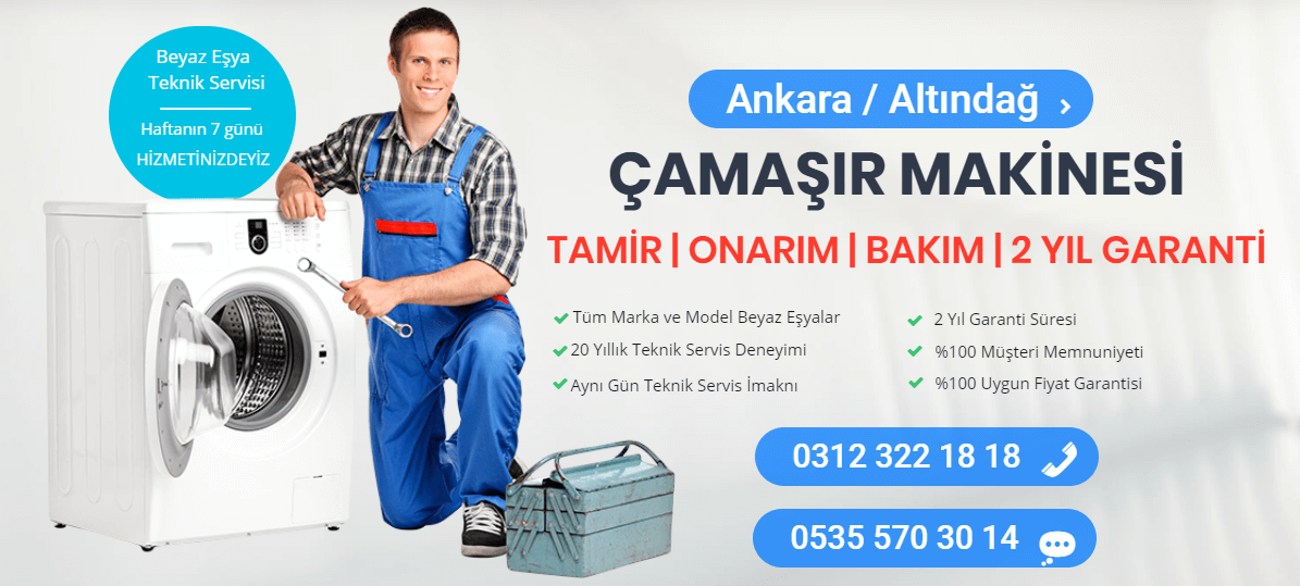 altındağ çamaşır makinesi servisi