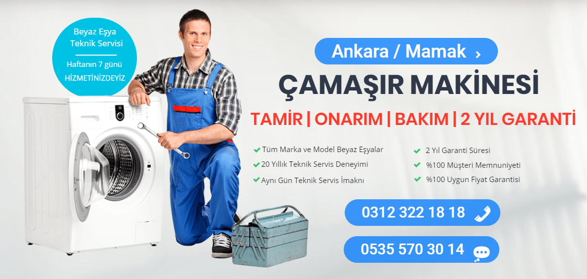 mamak çamaşır makinesi servisi