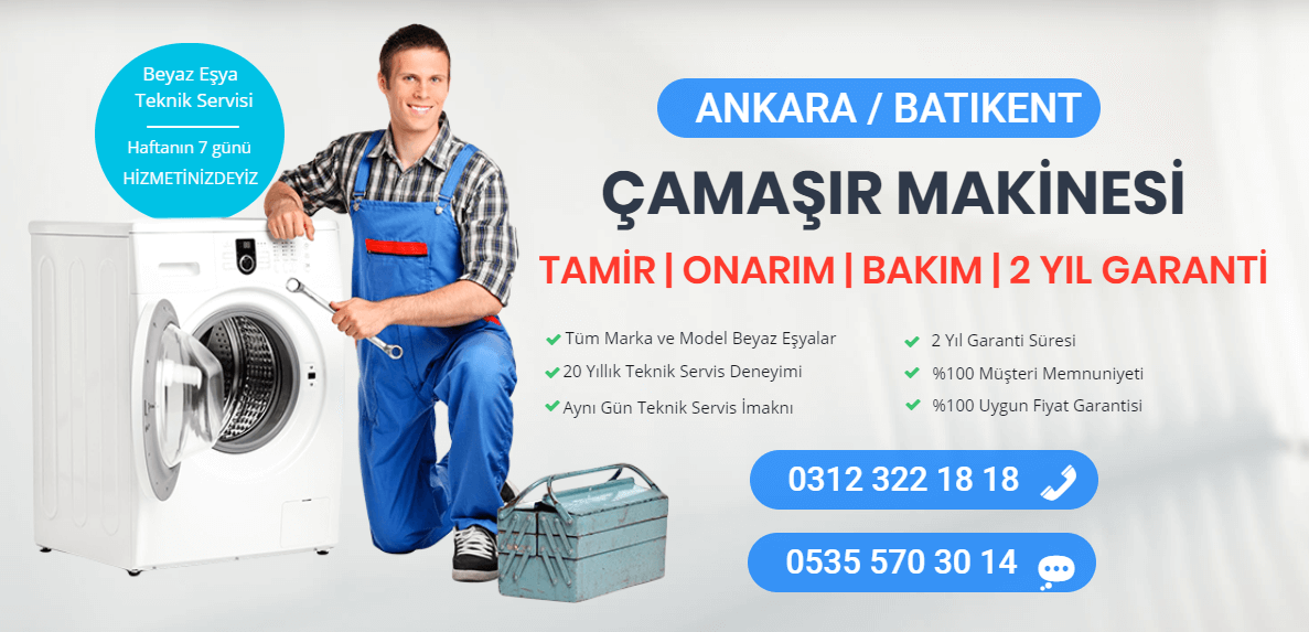 Batıkent Çamaşır Makinesi Tamircisi