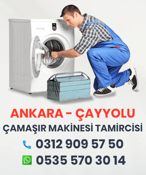 Çayyolu Çamaşır Makinesi Tamiri