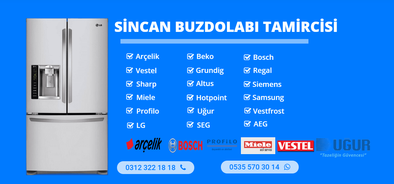 sincan buzdolabı tamircisi