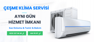 çeşme klima servisi