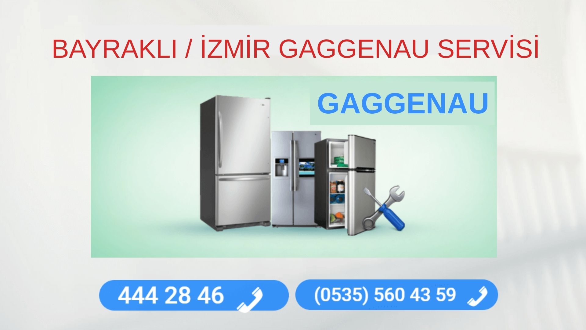 Bayraklı Gaggenau Beyaz Eşya Tamircisi