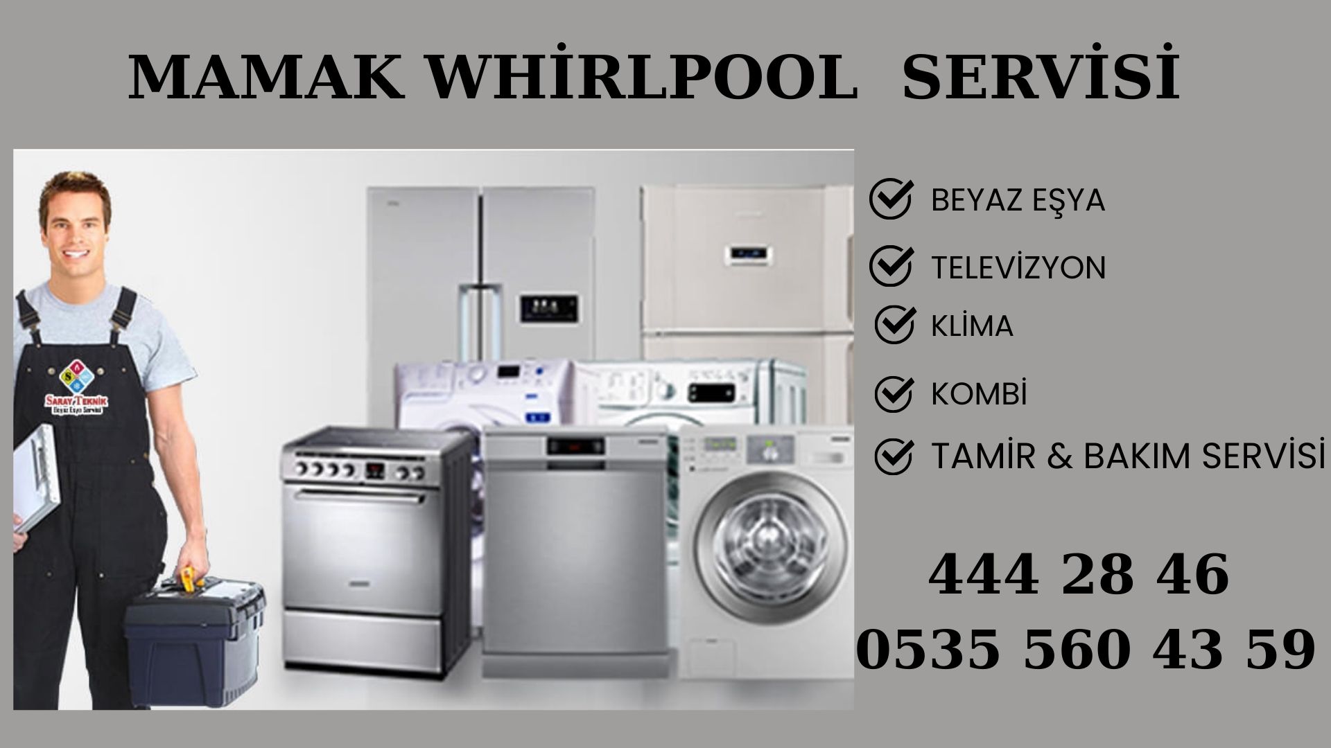 Mamak Whirlpool Servisi