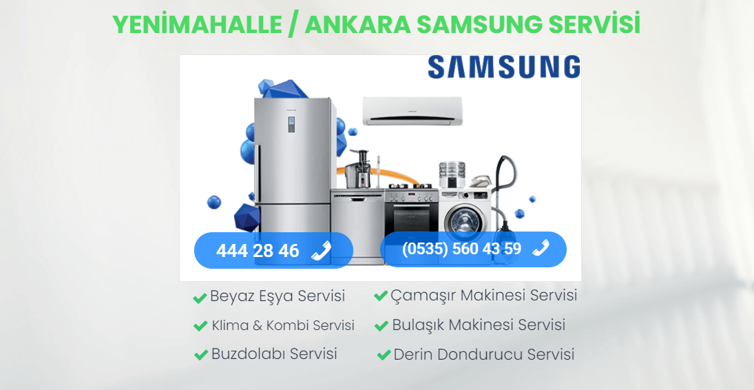 Samsung Servisi Yenimahalle