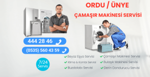Ünye Çamaşır Makinesi Servisi