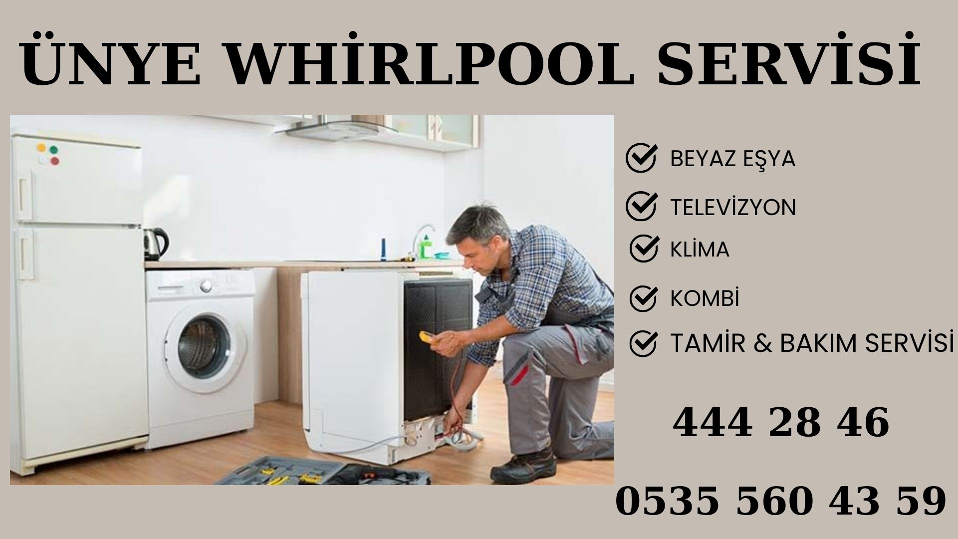 Ünye Whirlpool Servisi