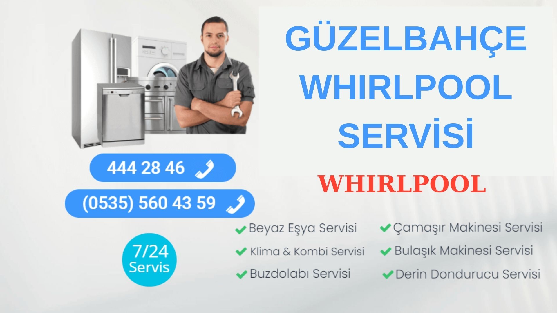 Güzelbahçe Whirlpool Servisi
