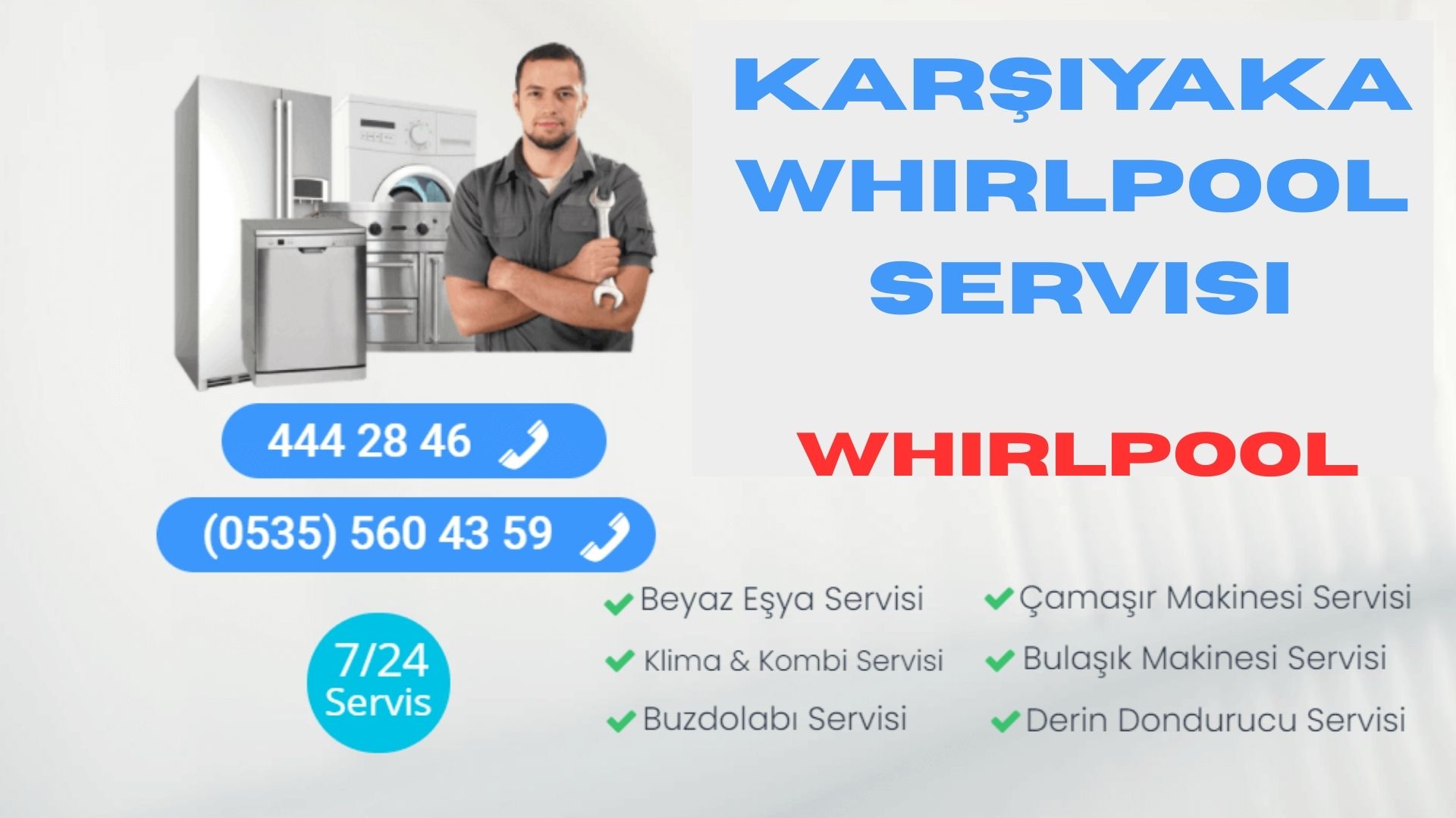 Karşıyaka Whirlpool Servisi