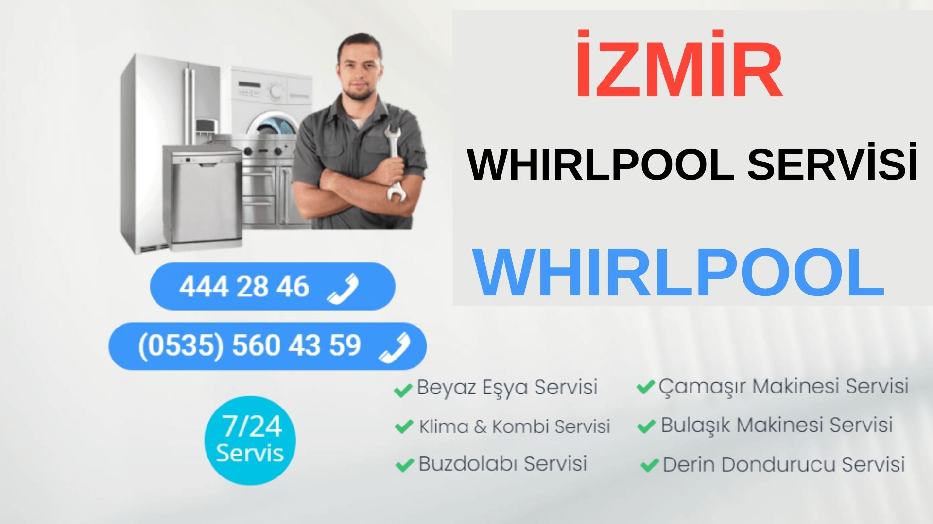 izmir Whirlpool Servisi