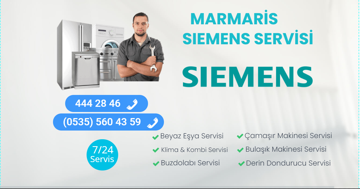 MARMARİS SIEMENS BEYAZ EŞYA SERVİSİ