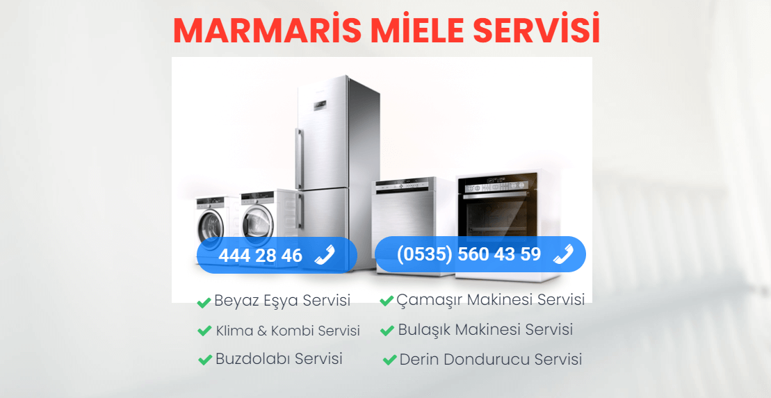 MARMARİS MİELE SERVİSİ 1