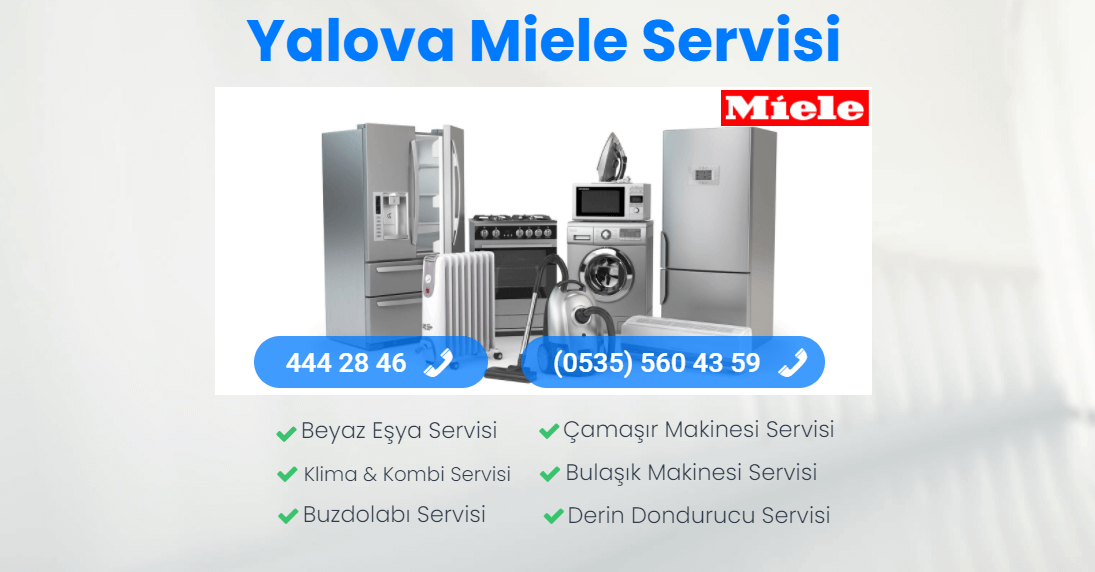 Yalova Miele Servisi