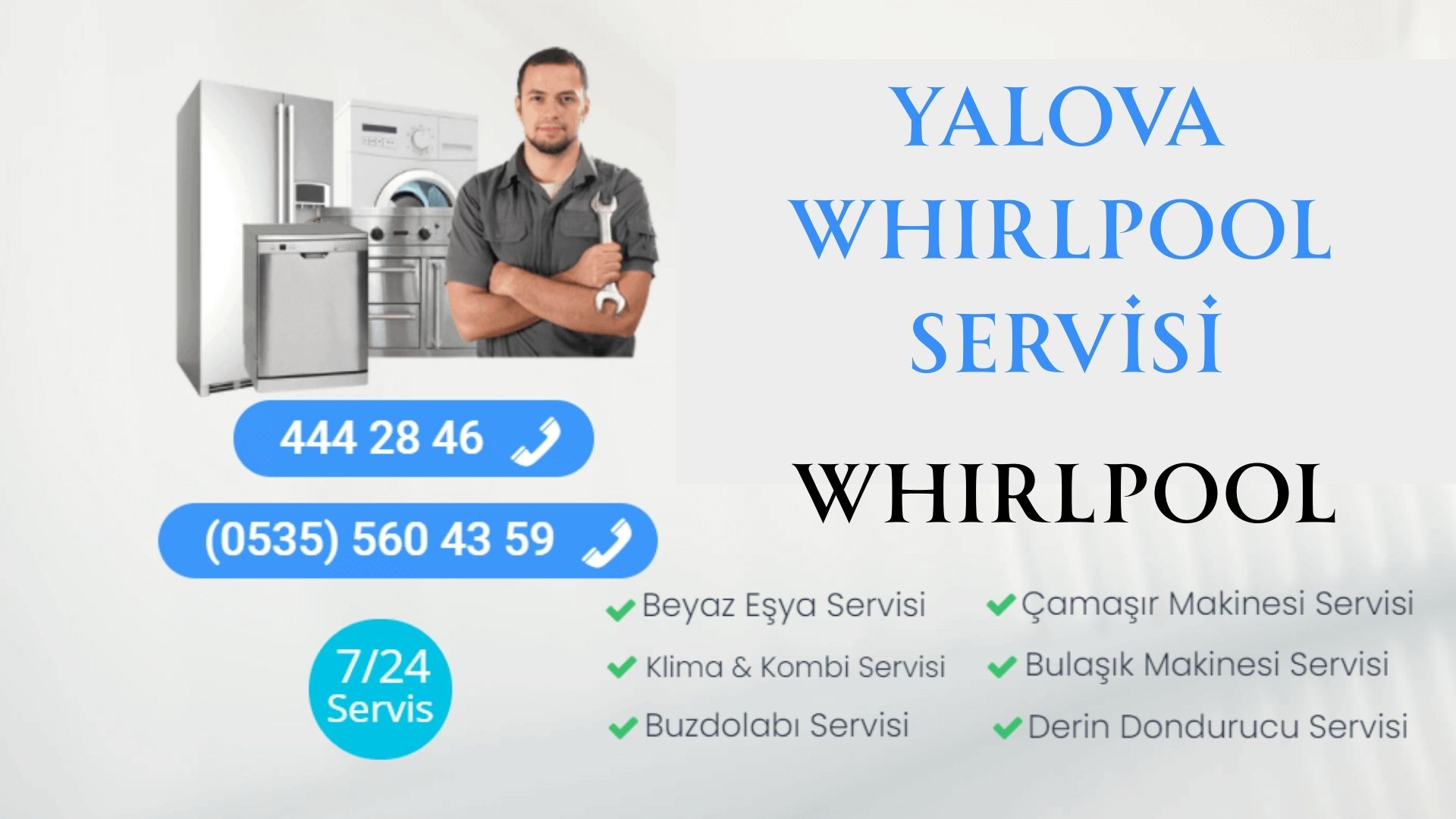 Yalova Whirlpool Teknik Servisi