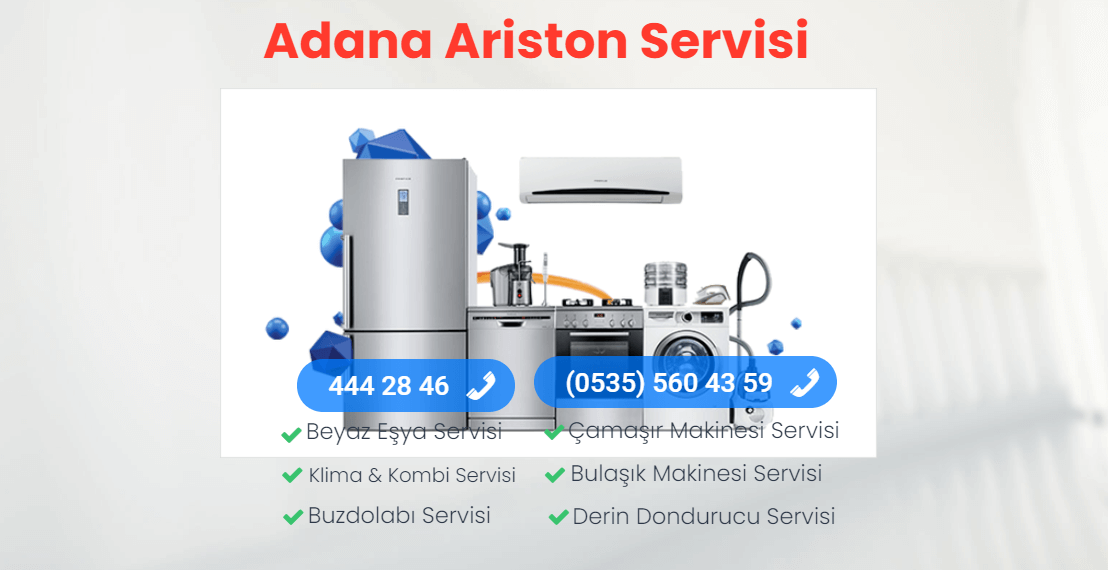 Adana Ariston Servisi