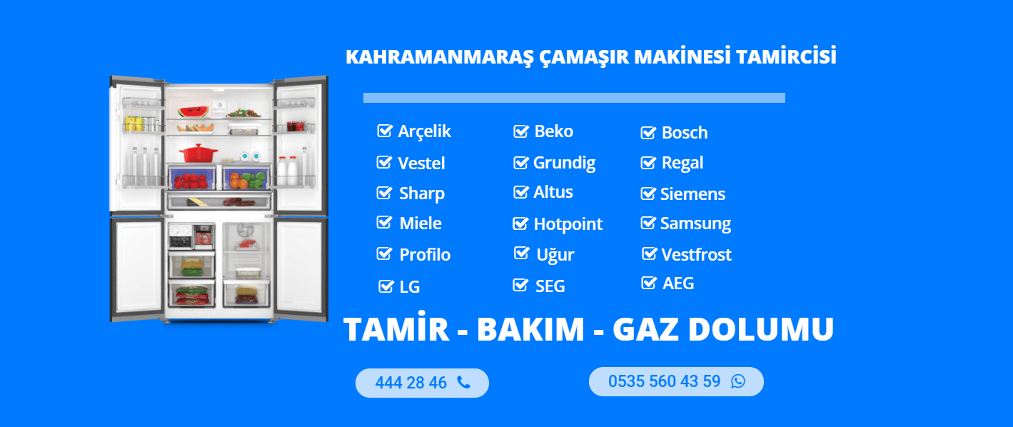 Kahramanmaraş Çamaşır Makinesi Tamircisi