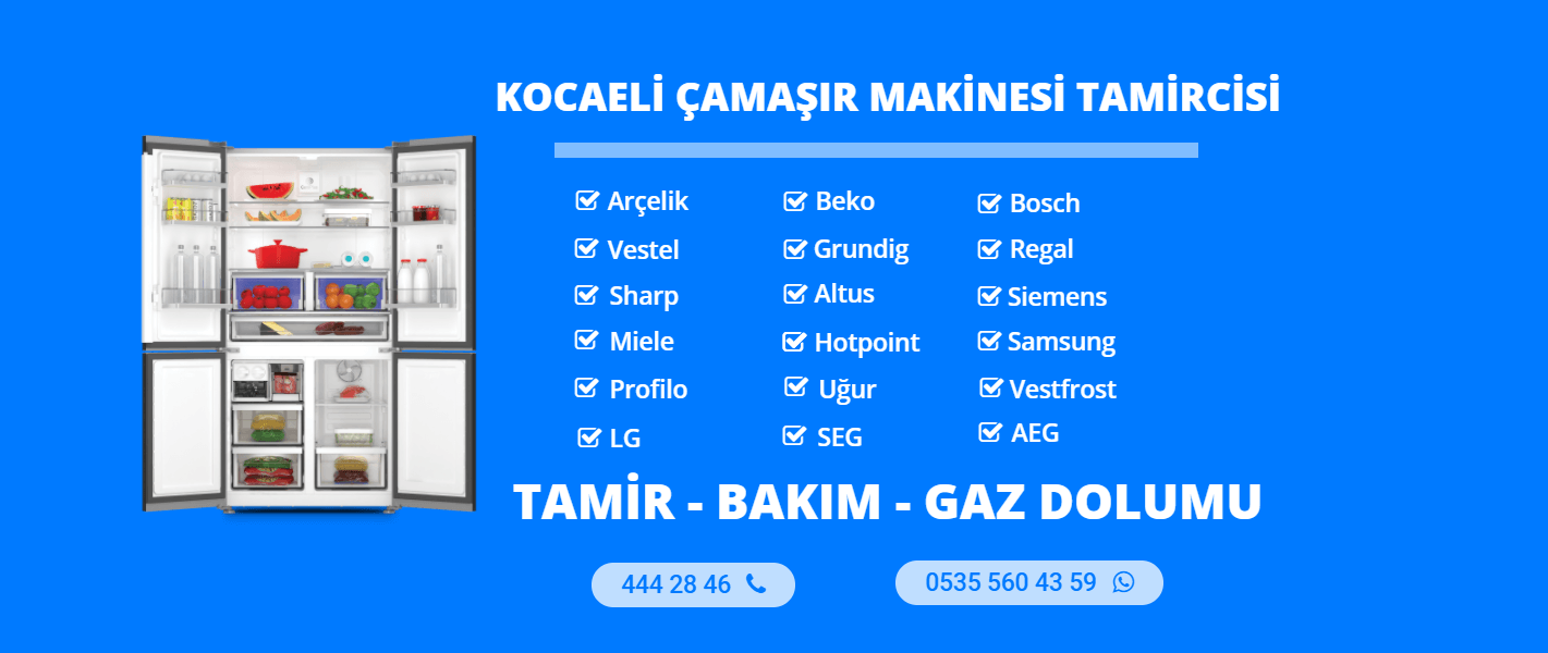 Kocaeli Çamaşır Makinesi Tamircisi