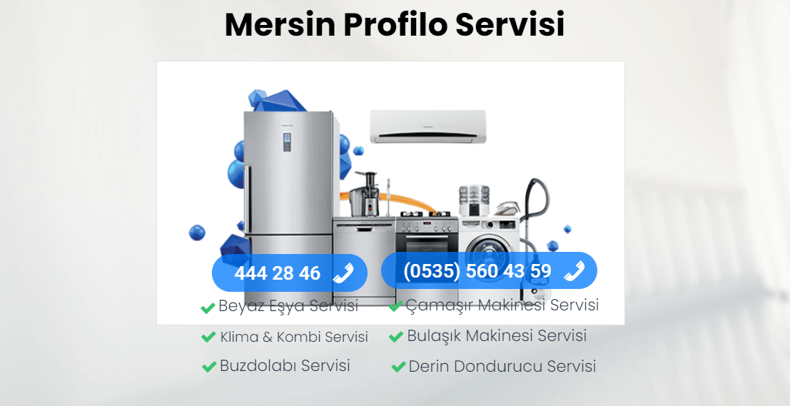 Mersin Profilo Servisi