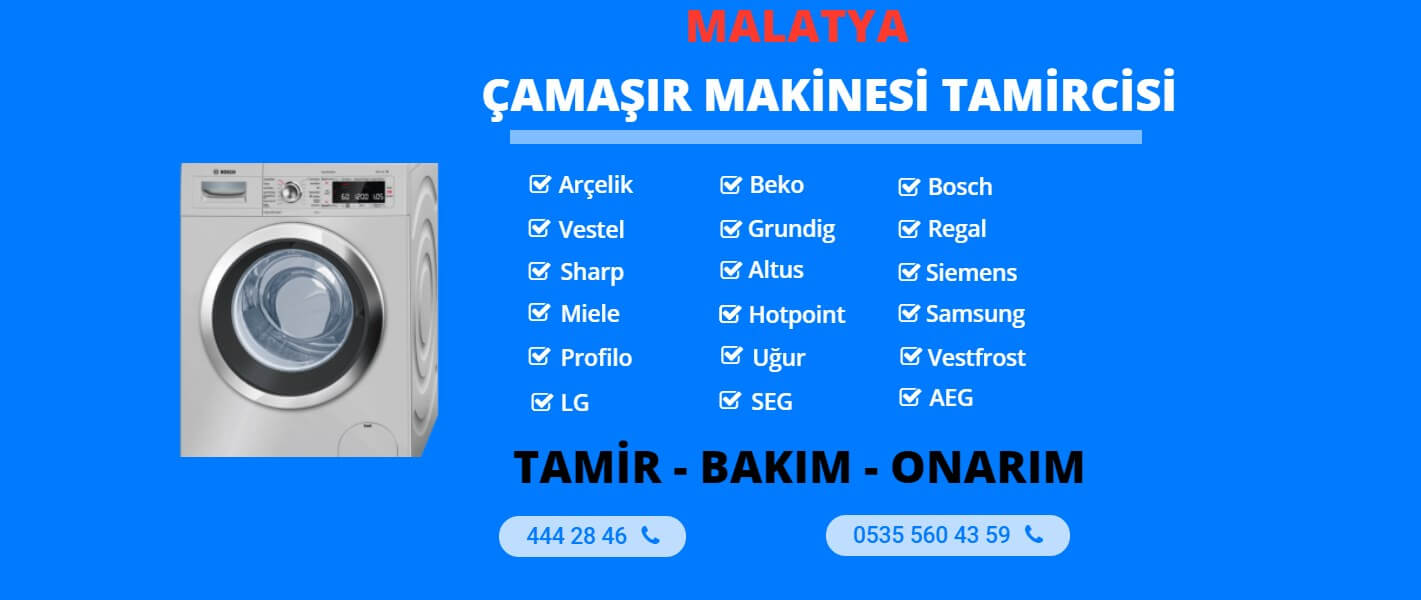 Malatya Çamaşır Makinesi Tamircisi