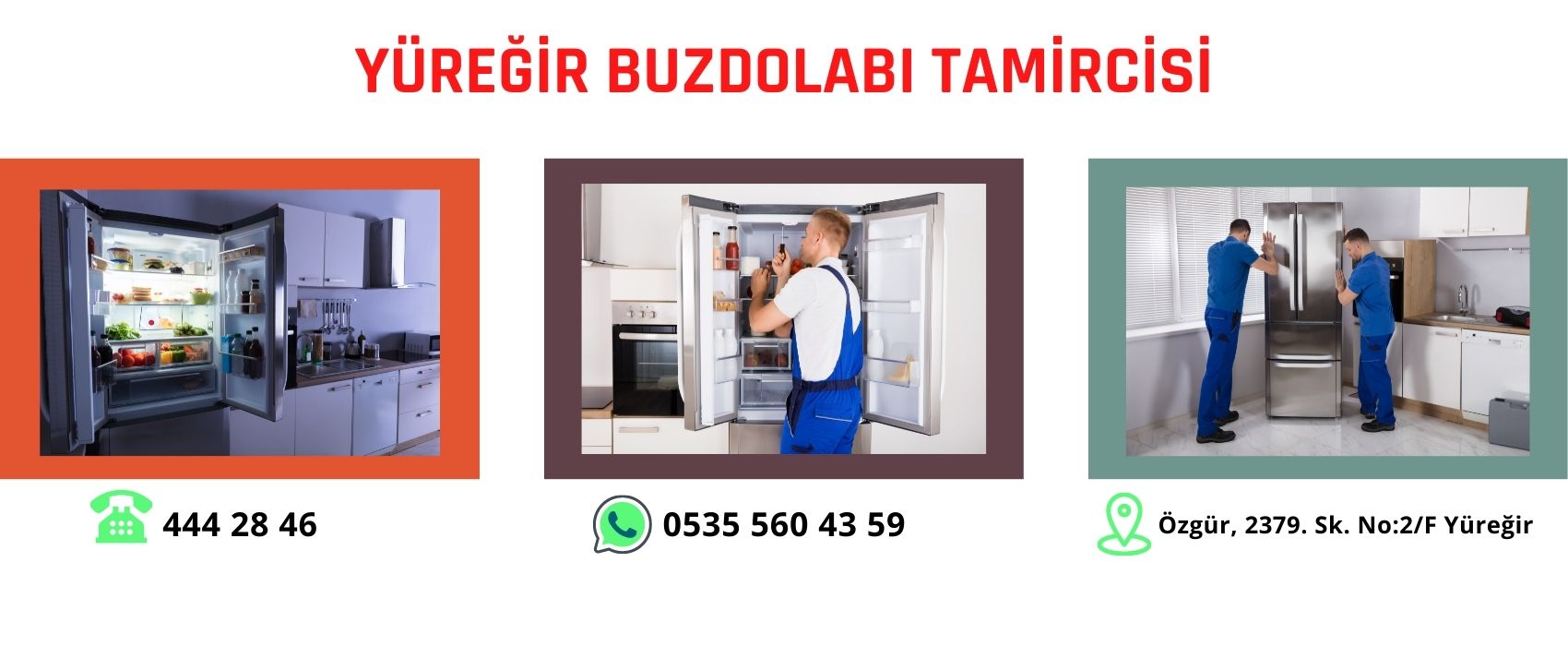 Yüreğir Buzdolabı Tamircisi