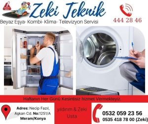 Meram Beyaz Eşya Servisi