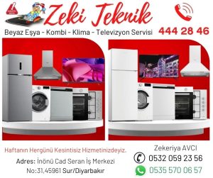 diyarbakır sur beyaz eşya servisi
