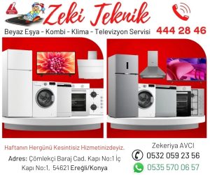 konya ereğli beyaz eşya servisi