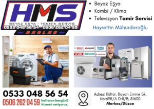 Düzce Beyaz Eşya Servisi